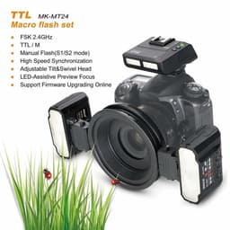 Meike MK-MT24IIN Macro Twin Light Flaş (Nikon)