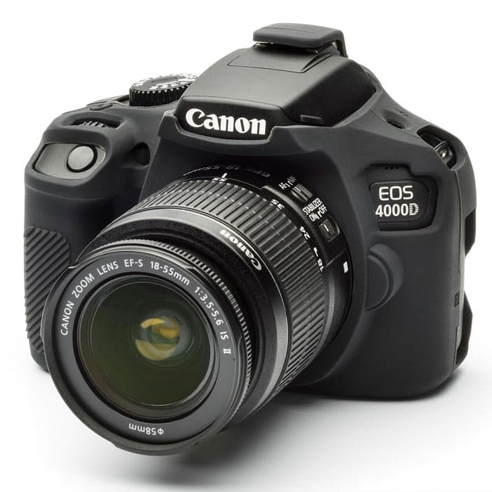 EasyCover Silikon Kılıf (Canon EOS 4000D Siyah)