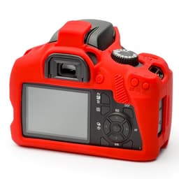 EasyCover Silikon Kılıf (Canon EOS 4000D Kırmızı)