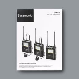Saramonic UwMic9 TX9+TX9+RX9 Kit2 İkili Kablosuz Yaka Mikrofonu