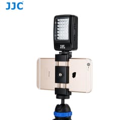JJC SPC-1A Akıllı Telefonlar İçin Su Terazili Tripod Adaptörü (Siyah)