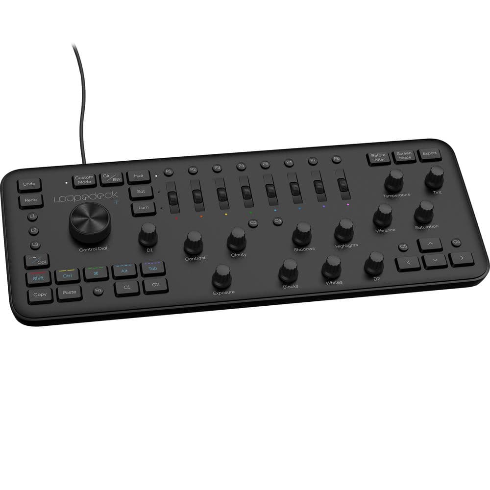 Loupedeck + Plus Photo &amp; Video Editing Console