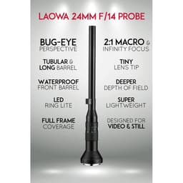 Laowa 24mm f/14 Probe Lens (Canon EF)