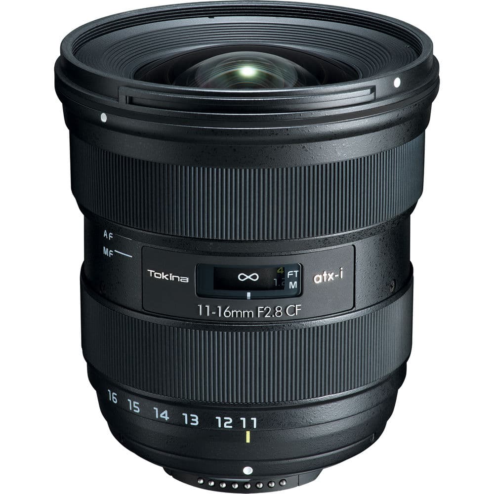 Tokina 11-16mm F/2.8 atx-i CF Plus Lens (Nikon F) 