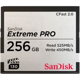 Sandisk 256GB Extreme PRO CFast 2.0 Memory Card 