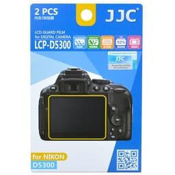 JJC LCP-D5300 LCD Ekran Koruyucu Film 2`li Paket (Nikon D5300, D5500, D5600)