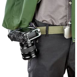 3 Legged Thing Ellie PD Short Arca-Swiss Peak Design Compatible L-Bracket (Grey)