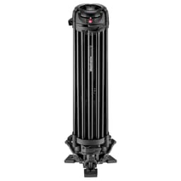 Manfrotto MVK608TWINGA 608 Nitrotech Fluid Video Head and Aluminum Twin Leg Tripod with Ground Spreader