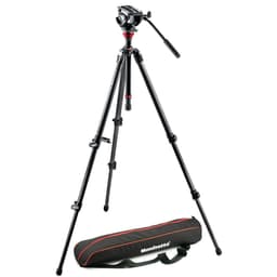 Manfrotto MVH500AH,755CX3 MVH500AH Fluid Head &amp; 755CX3 MagFibre Tripod with Carrying Bag