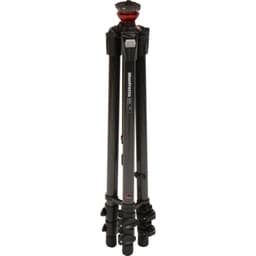 Manfrotto MVH500AH,755CX3 MVH500AH Fluid Head &amp; 755CX3 MagFibre Tripod with Carrying Bag