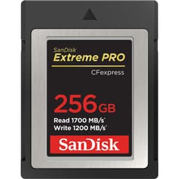 Sandisk 256GB Extreme PRO CFexpress Card Type B