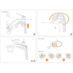 Pgytech Landing Gear Risers For Spark (P-SP-122)