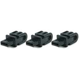 Tether Tools JS005TP JerkStopper USB Cable Support (3-Pack)
