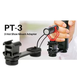 Ulanzi PT-3 Üçlü Hot Shoe Bağlantı Aparatı (0897)