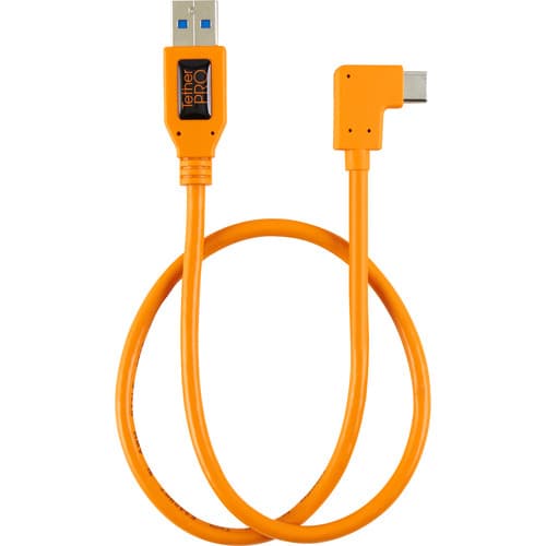 Tether Tools CUCRT02 TetherPro Right Angle Adapter USB 3.0 to USB-C 50cm