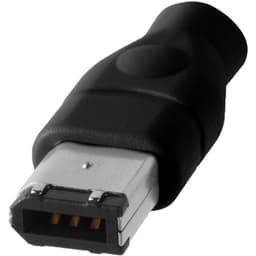 Tether Tools FW84BLK TetherPro FireWire 800 9-Pin to FireWire 400 6-Pin Cable
