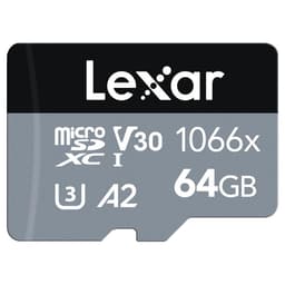 Lexar 64 GB Pro 1066x microSDXC UHS-I A2 U3 V30
