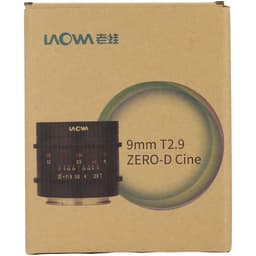Laowa 9mm T2.9 Zero-D Cine Lens (Fujifilm X)