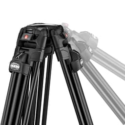 Manfrotto MVK612TWINFA Nitrotech 612 series with 645 Fast Twin Aluminum Tripod