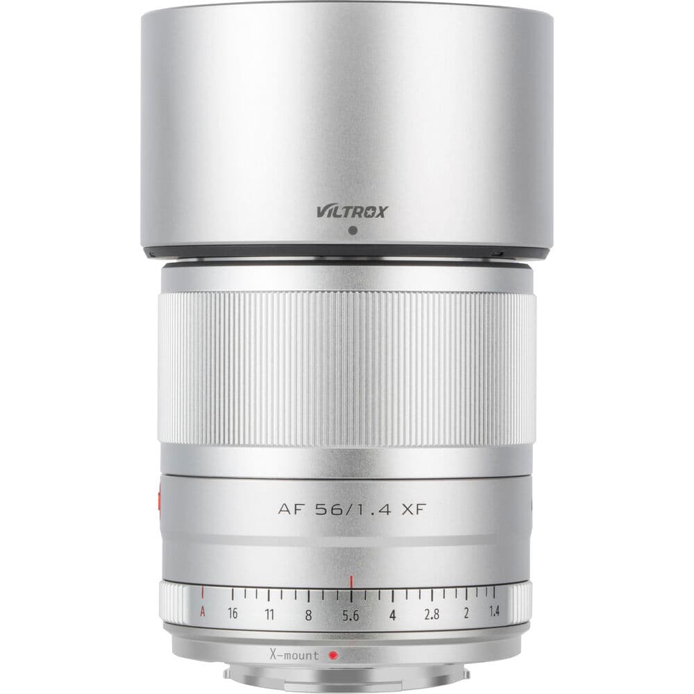 Viltrox AF 56mm f/1.4 XF Lens Silver (Fujifilm X)