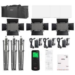 Viltrox VL-40T Renk Ayarlı Profesyonel LED Işık (3`lü set)