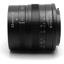 7artisans 55mm f/1.4 Lens (Canon EF-M) MF APS-C Lens Siyah