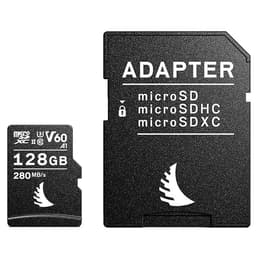 Angelbird 128GB AV Pro V60 UHS-II microSDXC Memory Card 280mb/s