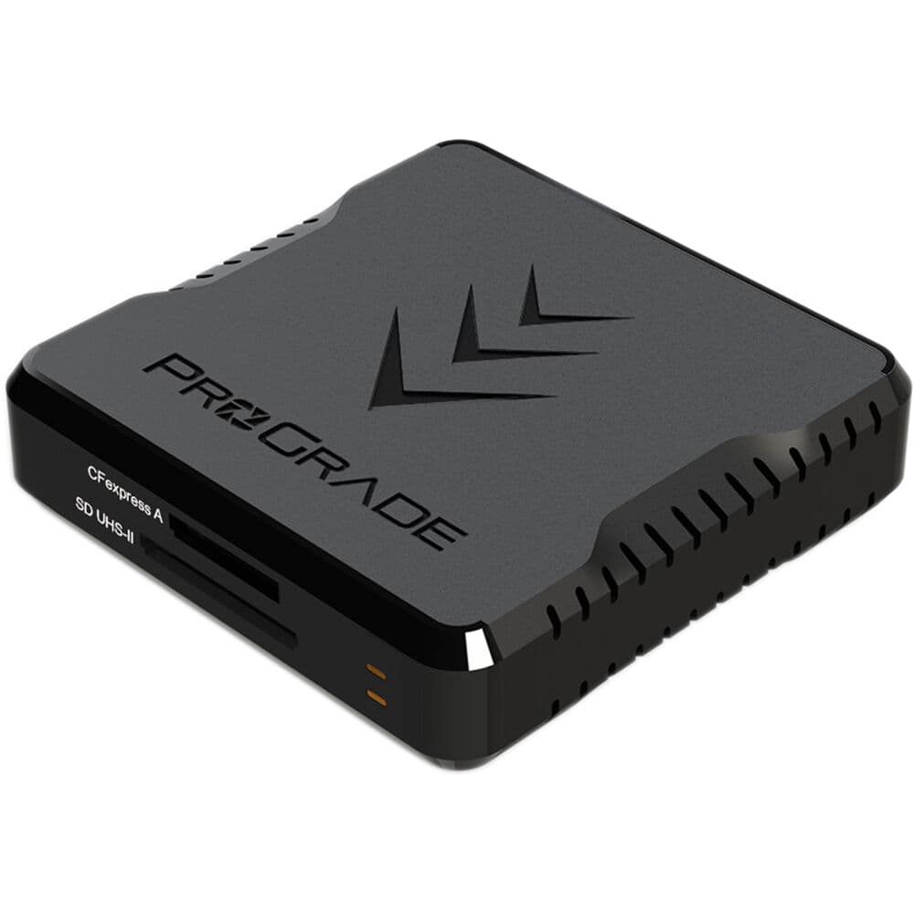 Prograde CFexpress Type A &amp; UHS-II SDXC Dual-Slot USB 3.2 Gen 2 Card Reader