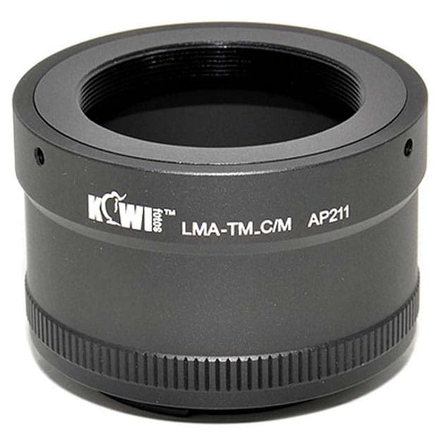 Kiwifotos T-Mount Teleskop-Mikroskop Adaptörü (Canon EF-M)