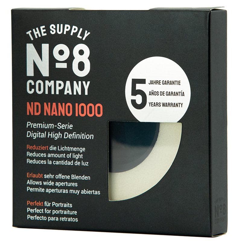 No8 43mm Nano ND1000 Filtre