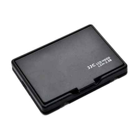 JJC LCH-2.5B Evrensel LCD Ekran Koruyucu + Güneşlik (2.5 inch)