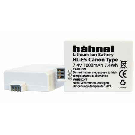 Hähnel HL-E5 Canon Tipi Li-Ion Pil (Canon LP-E5)
