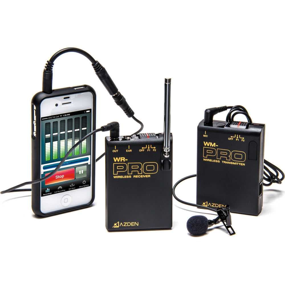 Azden WLX-PRO+i Pro Series DSLR Wireless System