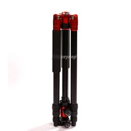 Digipod A-2540FM Profesyonel Tripod (Kırmızı)