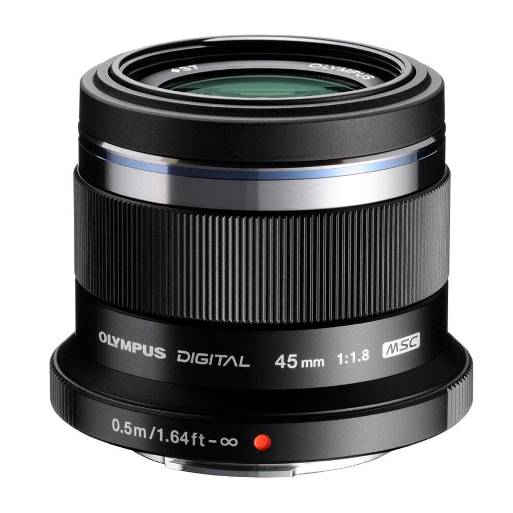 Olympus m.Zuiko 45mm 1:1.8 MSC (Siyah) 