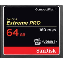 Sandisk 64 GB Extreme PRO CF Kart 1067x 160 mb/s