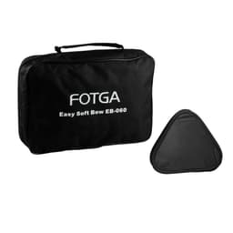 Fotga Kafa Flaşı için 40x40 Katlanabilir Softbox + Flaş Tutucu