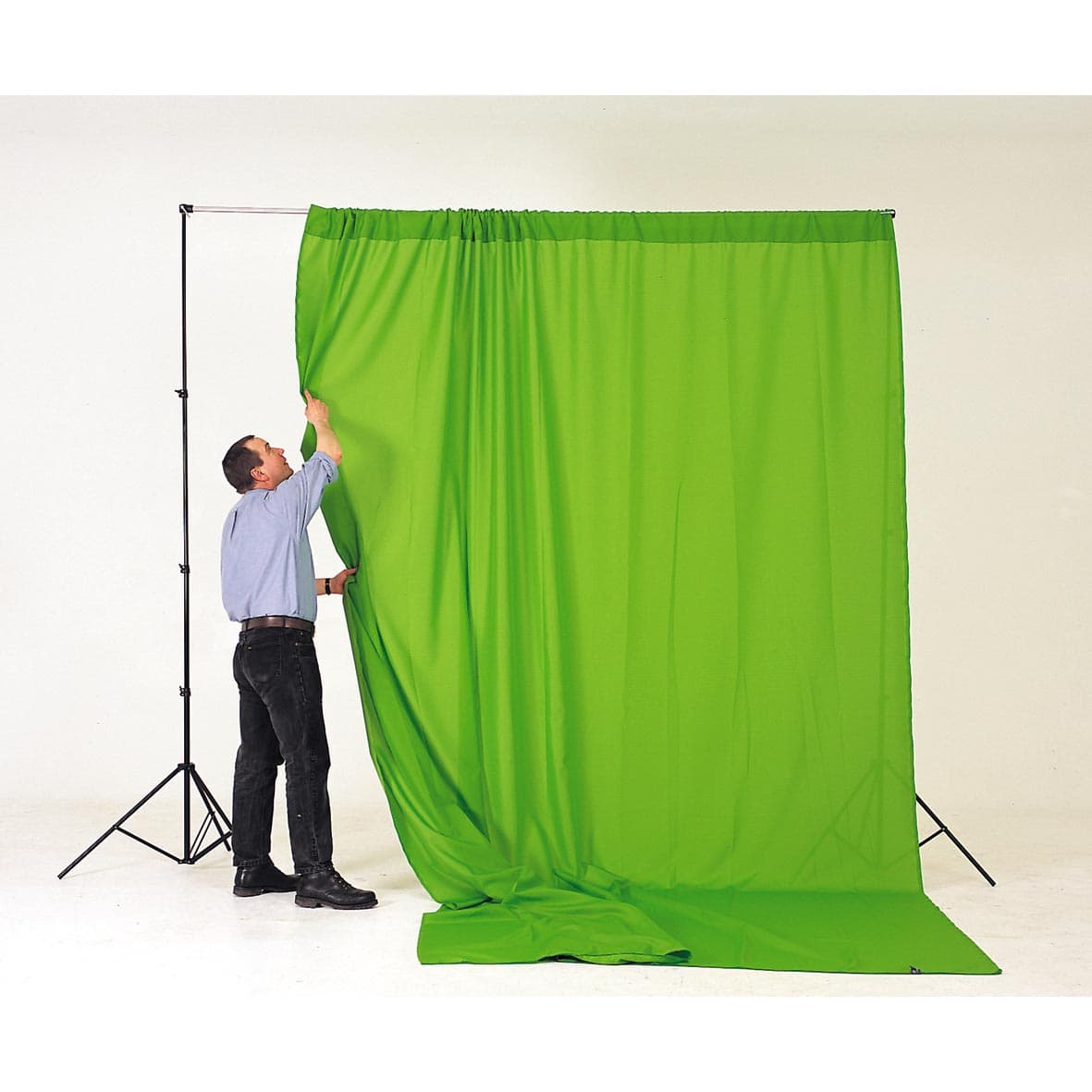 Lastolite 5881 Chromakey Curtain 3 x 7 m Green