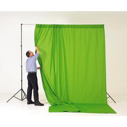 Lastolite 5881 Chromakey Curtain 3 x 7 m Green