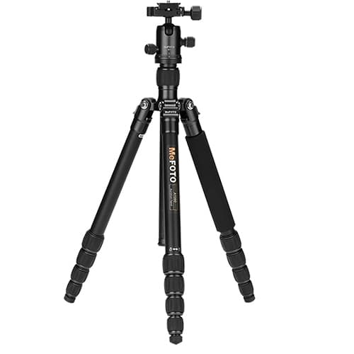 Mefoto A-1350Q1K Mag.Alum.Colorful Travel Angel Tripod (Black)