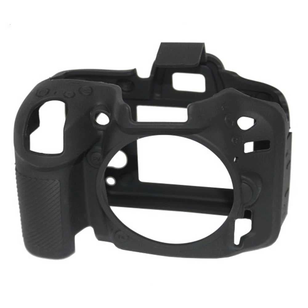 EasyCover Silikon Kılıf (Nikon D7100 / D7200 Siyah)