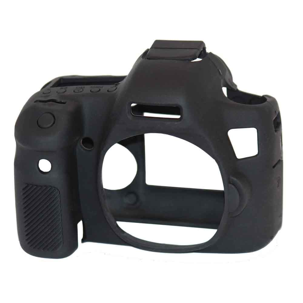 EasyCover Silikon Kılıf (Canon EOS 6D Siyah)