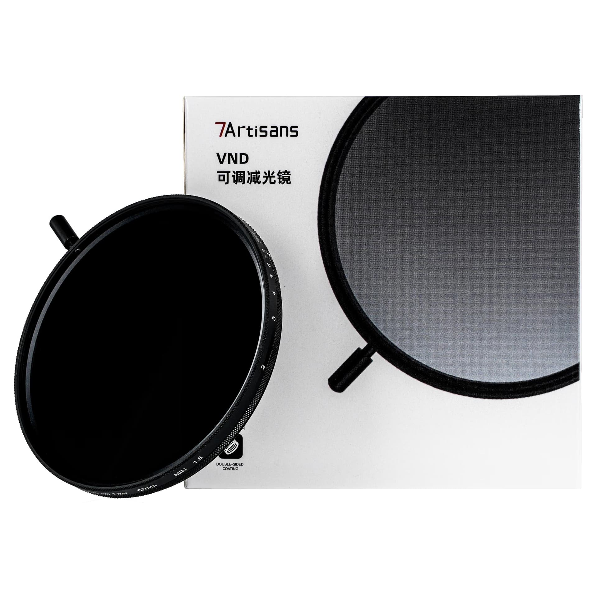 7Artisans 62mm VND1.5-8 Filtre