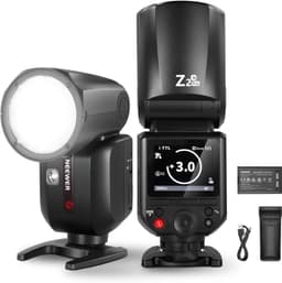 Neewer Z2PRO-S Yuvarlak Başlıklı Bataryalı Tepe Flaşı (Sony)