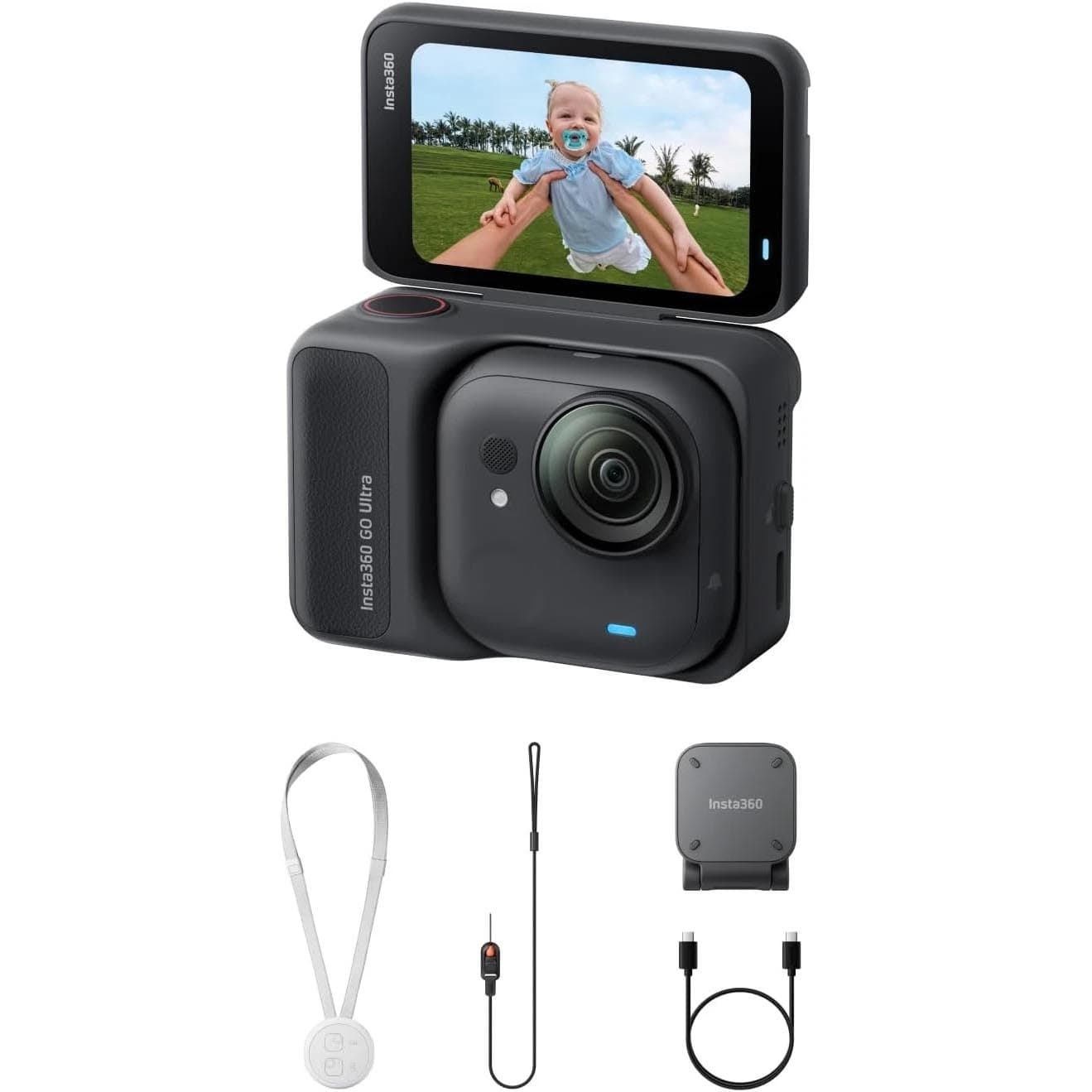 Insta360 GO Ultra Standard Bundle (Midnight Black)