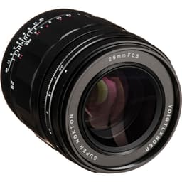 Voigtlander Super Nokton 29mm F/0.8 Aspherical Lens (MFT)