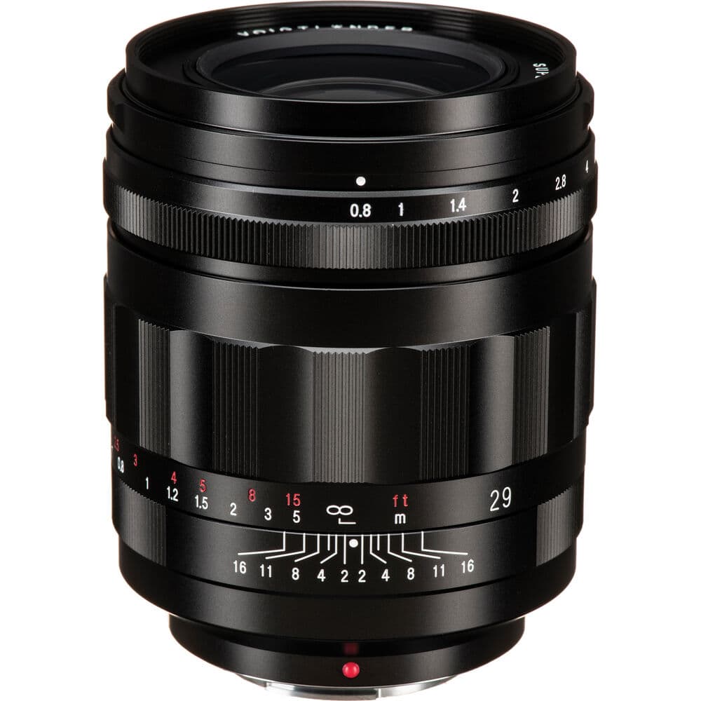Voigtlander Super Nokton 29mm F/0.8 Aspherical Lens (MFT)