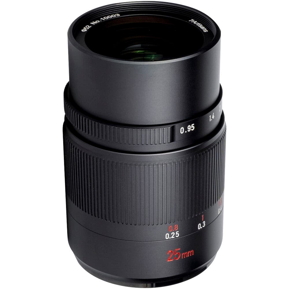 7Artisans 25mm/F0.95 Canon (EOS-R Mount) MF APS-C