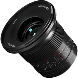 7Artisans 15mm F4 Canon (EOS-R Mount) MF Full Frame Lens Siyah