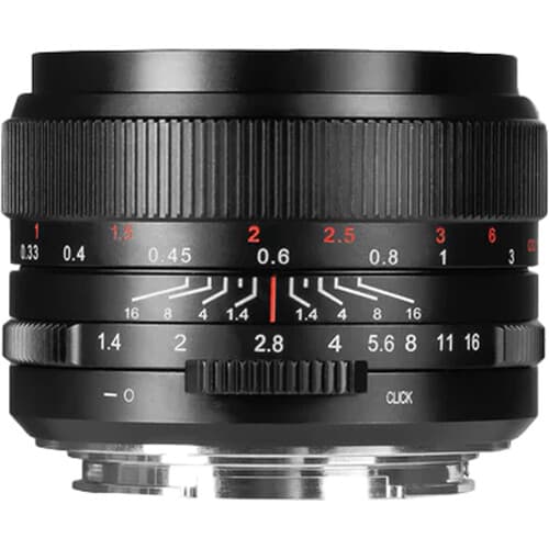 7Artisans 35mm F1.4 Mark III Nikon (Z Mount) MF Full Frame Lens Siyah